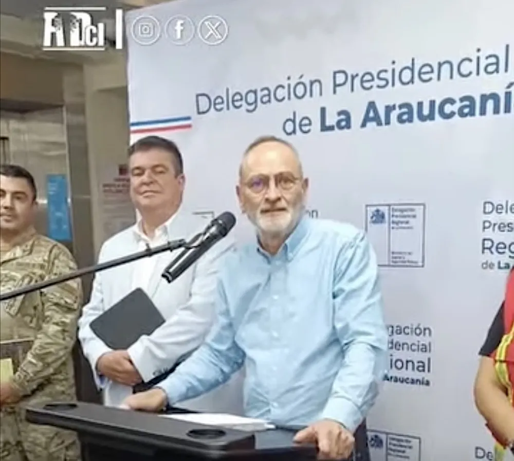 Gobernador Rene Saffirio - captura de video