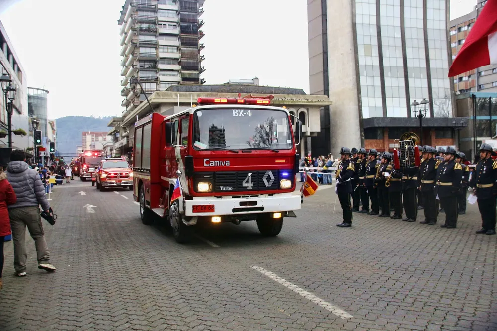 Carros de Bomberos de Temuco
