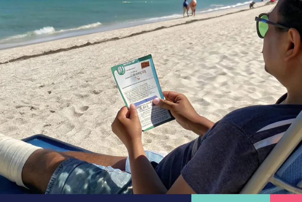 De vacaciones en la playa - CGR