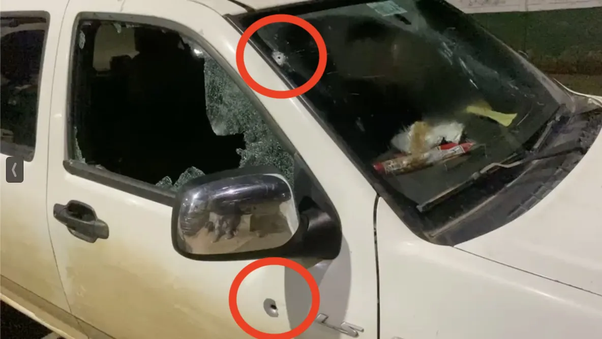 Disparos a camioneta Ruta 5 Sur - 13 de octubre 2025