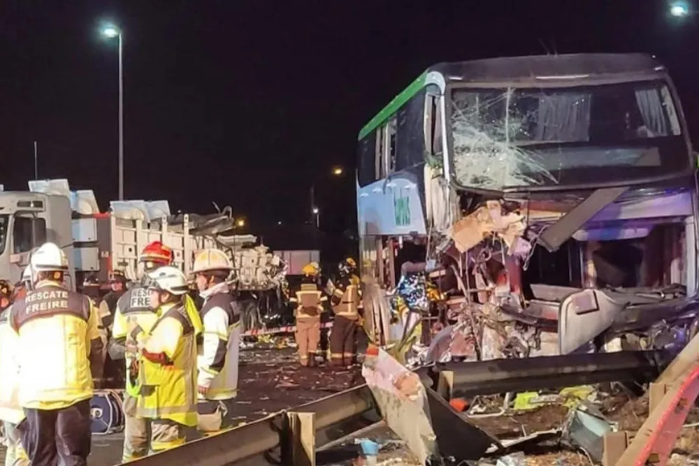 Accidente Tur Bus Pitrufquen