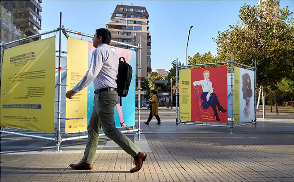 Genérica calle trabajadores foto