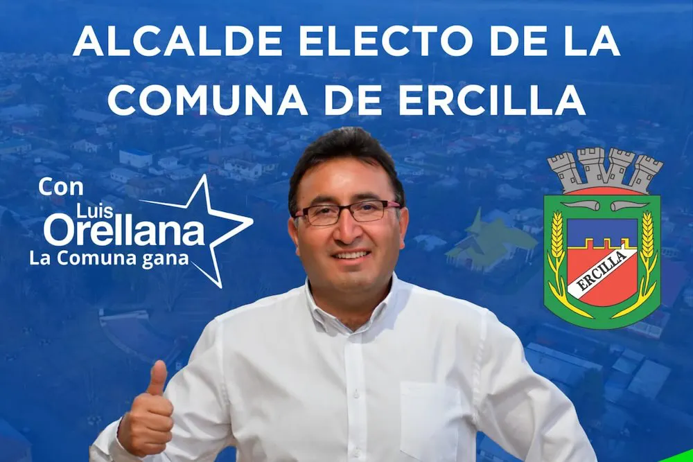 Luis Orellana - alcalde electo despues de reconteo de votos