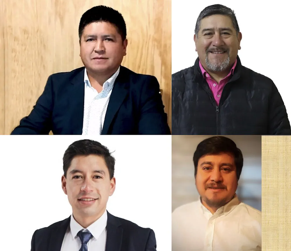 Candidatos encuesta Saavedra