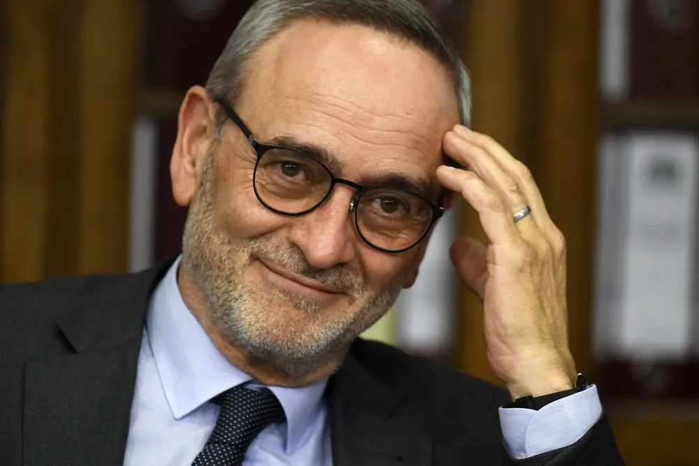 Gobernador regional Rene Saffirio