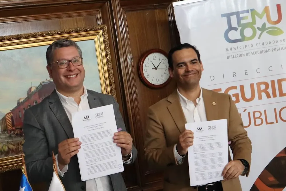 Alcalde de Temuco con el fiscal regional