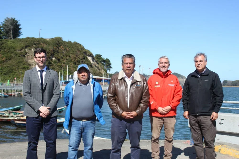 Pescadores artesanales de la región