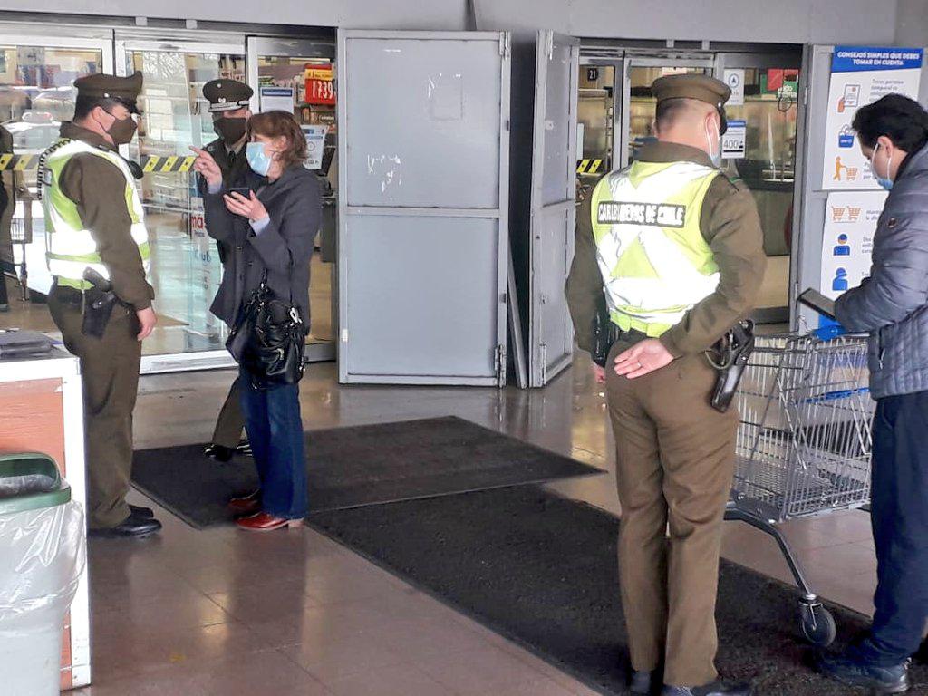 Fiscalizaciones en Temuco.