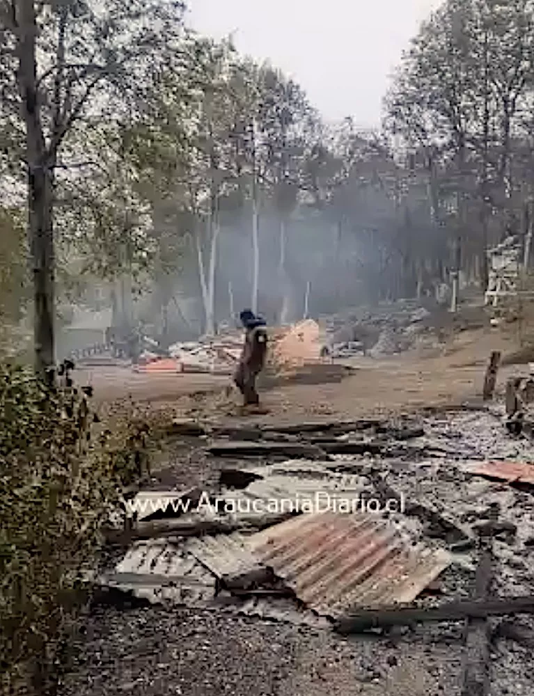 Nuevo atentado: Queman ingreso al Parque Nacional Nahuelbuta en Angol