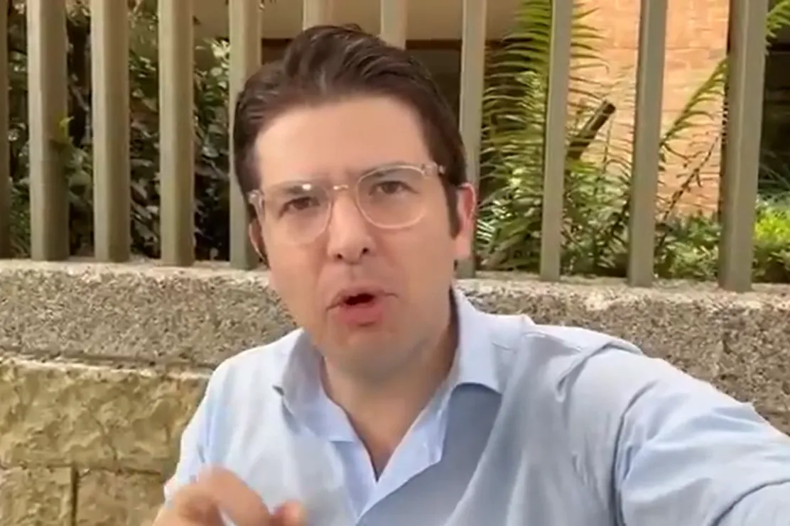 Senador colombiano Miguel Uribe Turbay