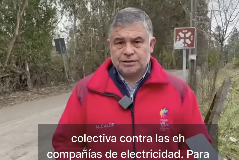 Alcalde Mario Gonzalez demandara empresas de Electricidad