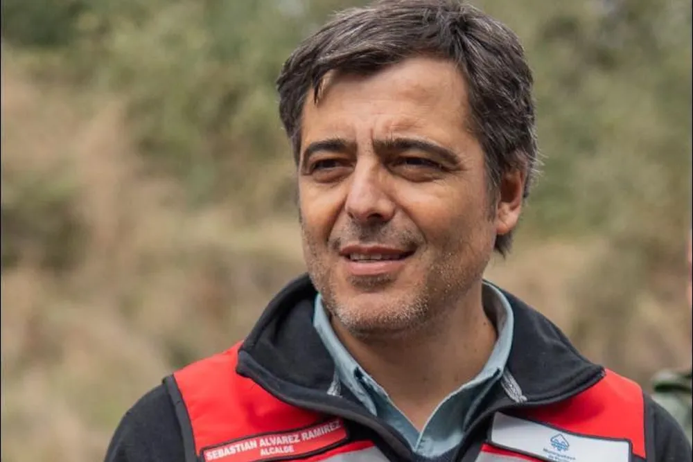 Alcalde de Pucon Sebastian Alvarez