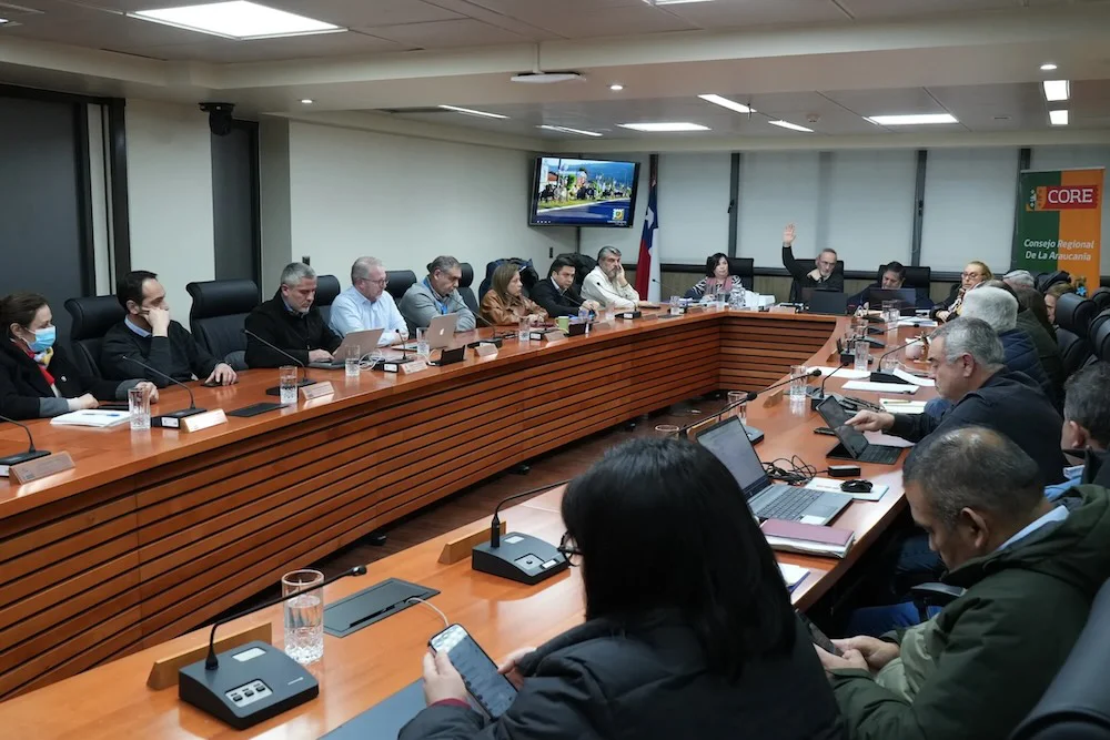 Consejo Regional de La Araucania - votacion 20 - 1