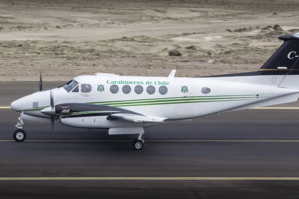 Avion de Carabineros - imagen referencial
