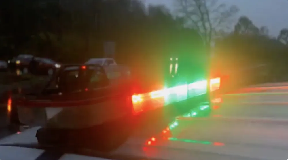 Carabineros en control nocturno