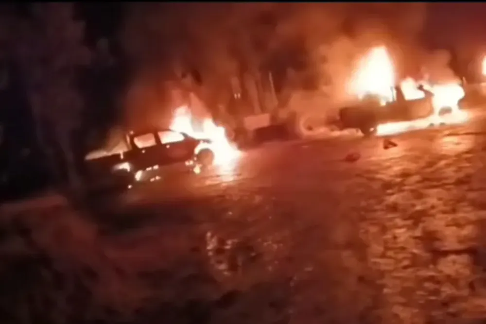 Nuevo atentado en Los Sauces