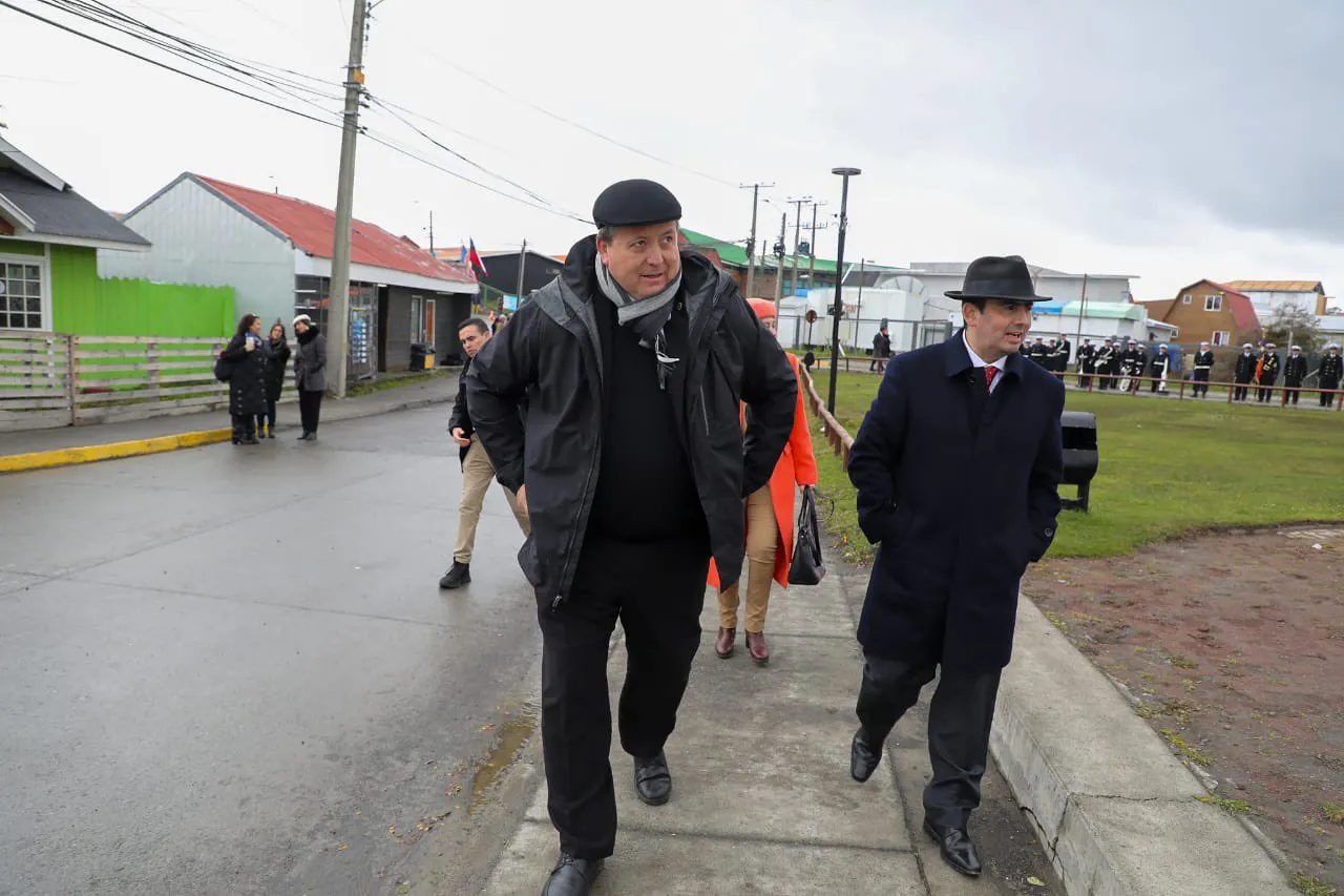 Fiscal Nacional Angel Valencia y fiscal regional Cristian Crisosto