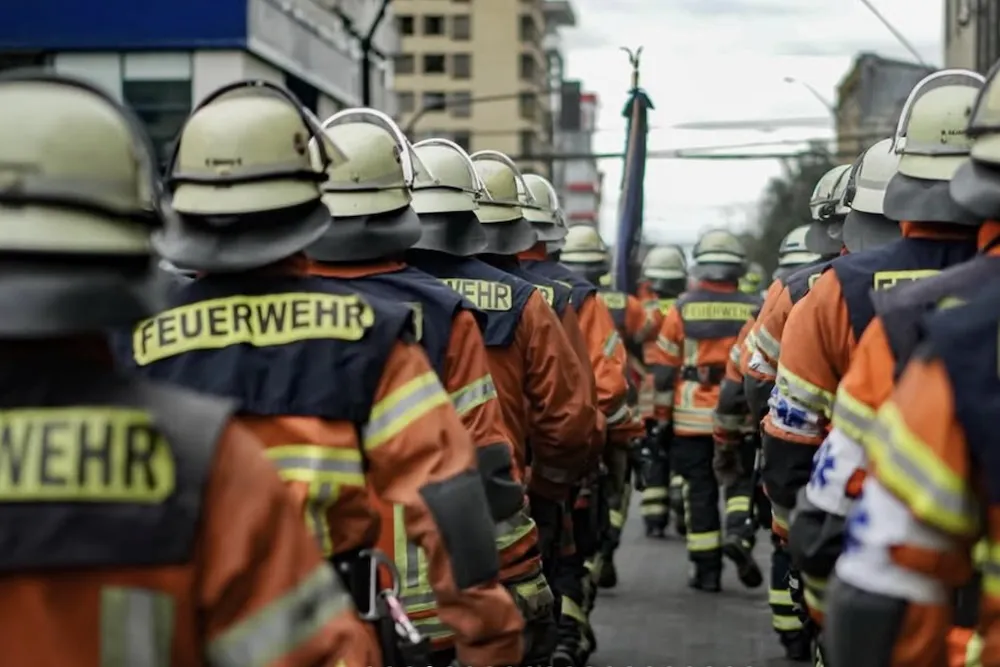 Bomberos de la Tercera Compania Bomba Germania de Temuco
