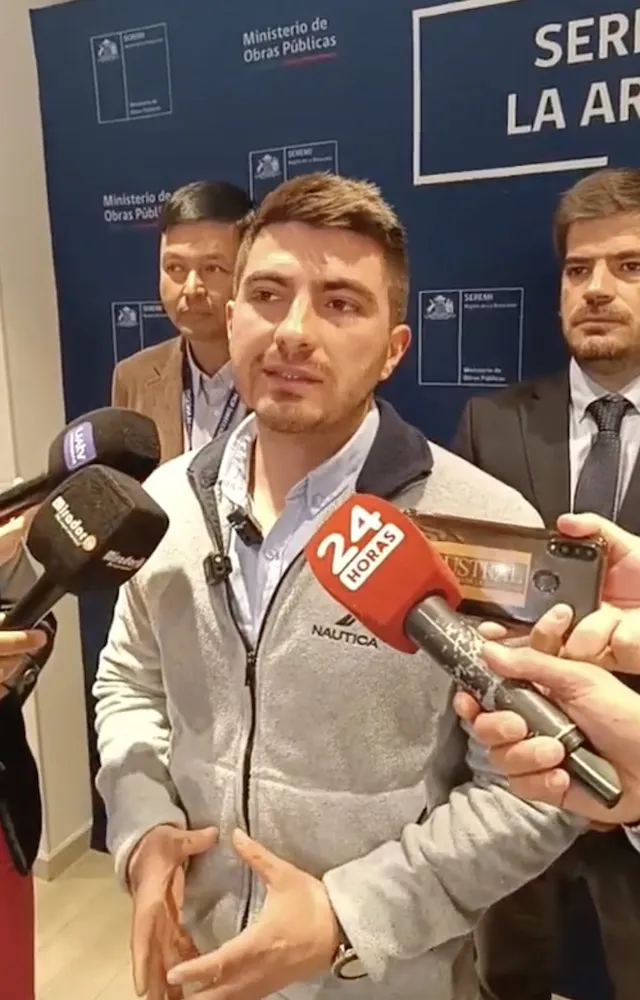 Seremi del MOP Patricio Poza