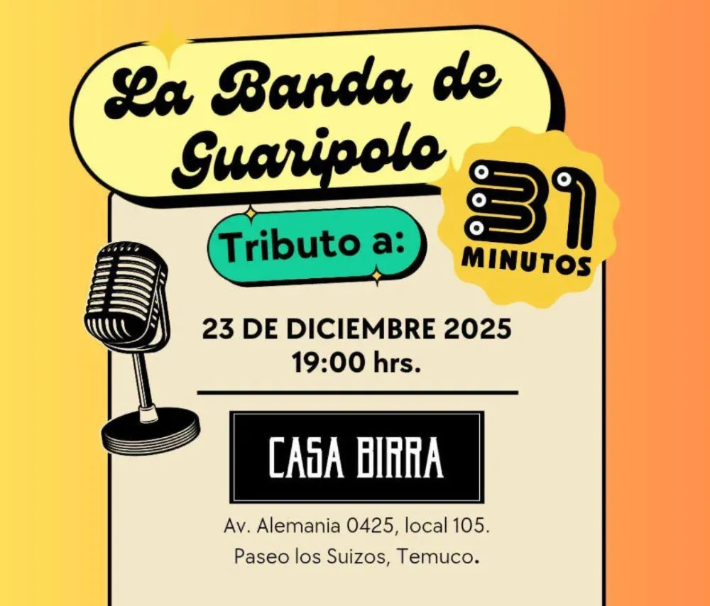 31 Minutos en Casa Birra - Temuco
