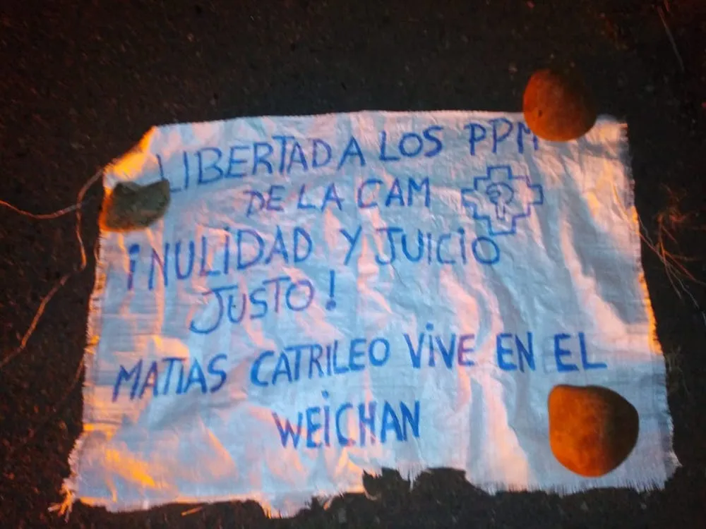 Manifestaciones Matias Catrileo