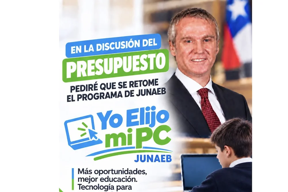 Diputado Tomas Kast impulsara recuperacion del programa Yo Elijo mi PC