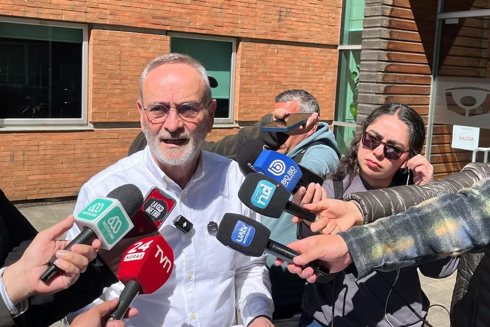 Gobernador regional Rene Saffirio y auditoria en el GORE