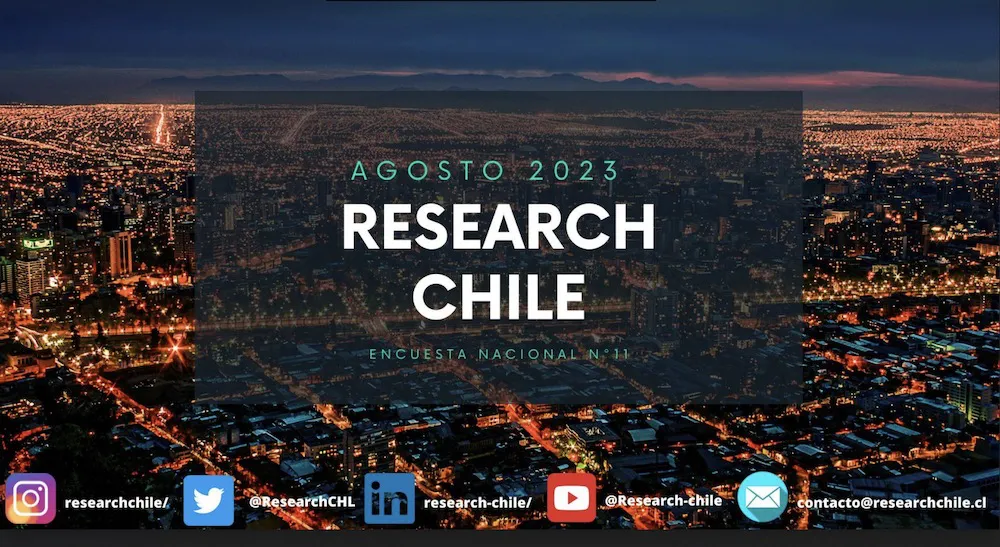 Encuesta Research Chile agosto 2023