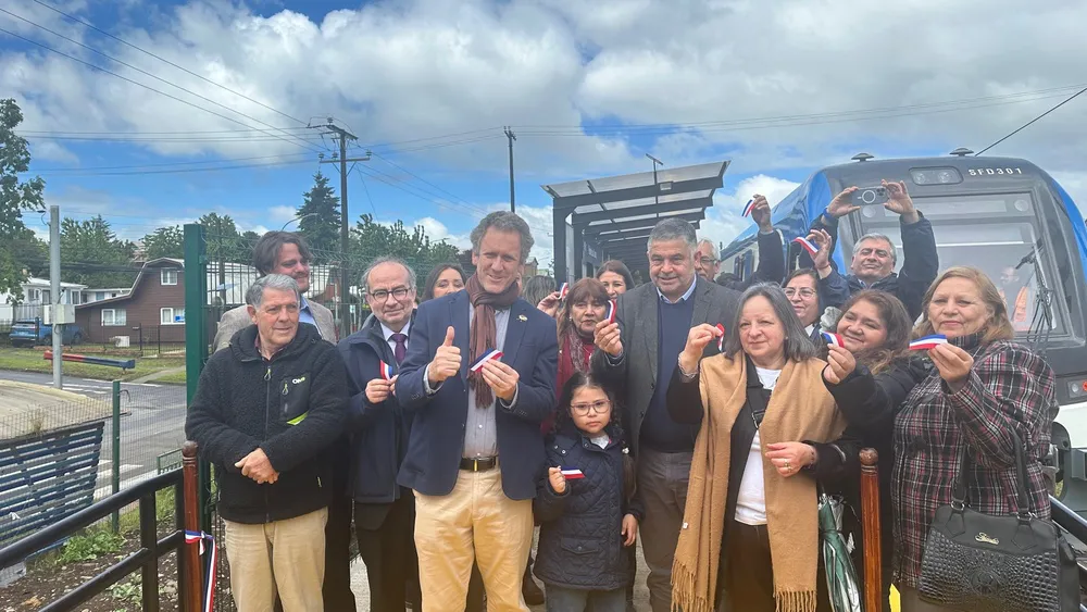 Tren Temuco Padre Las Casas