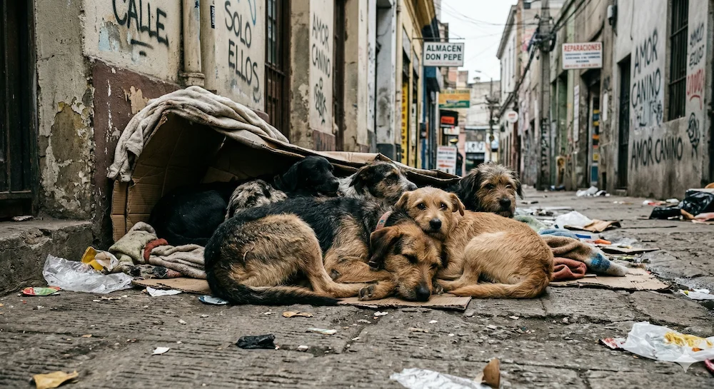 perritos callejeros