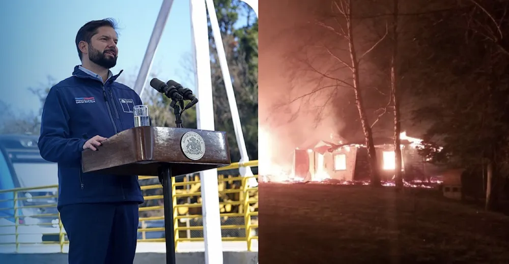 Presidente Boric a violentistas