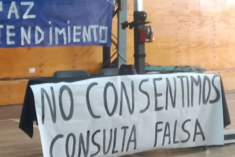 No permiten inicio de consulta indigena en Melipeuco