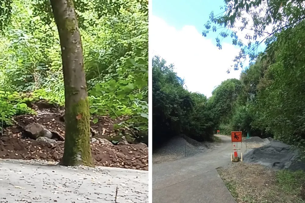Trabajos en el Cerro Nielol - Minvu