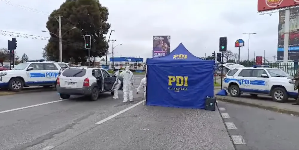 Asesinato en Av Caupolican