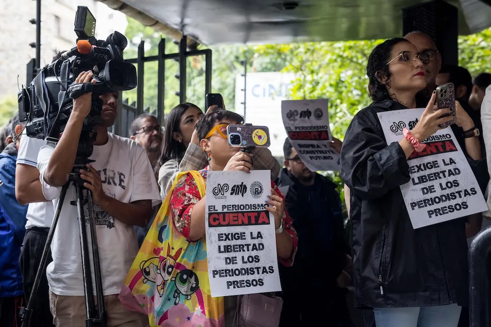 Libertad a los periodistas presos en Venezuela