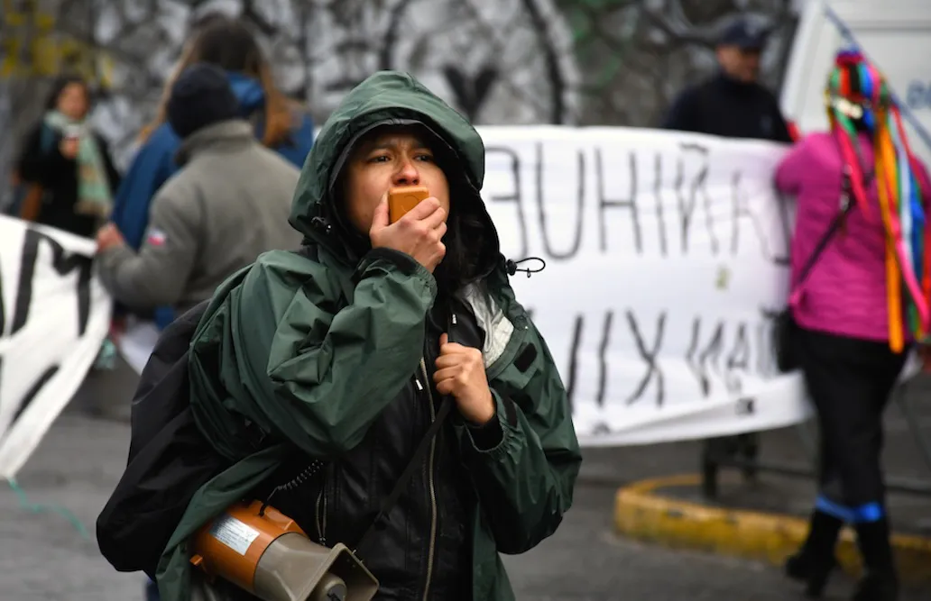 Activista Alejandra Parra - amenazada por oponerse a WTE Araucania