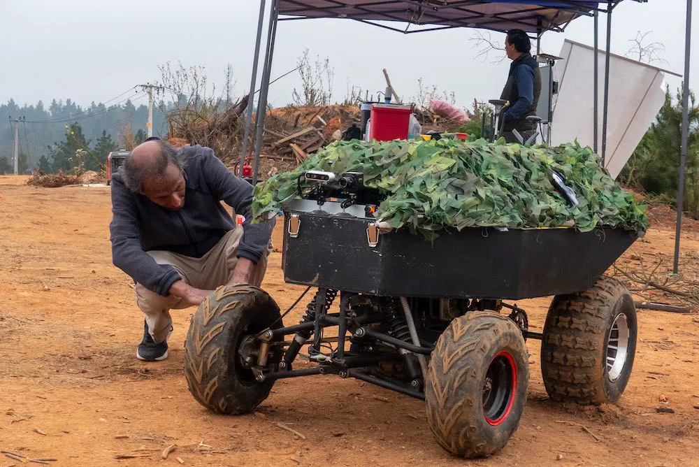 Vehiculo testeado por la OTAN