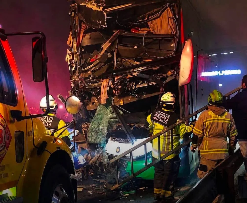 Accidente de Narbus en Pitrufquen