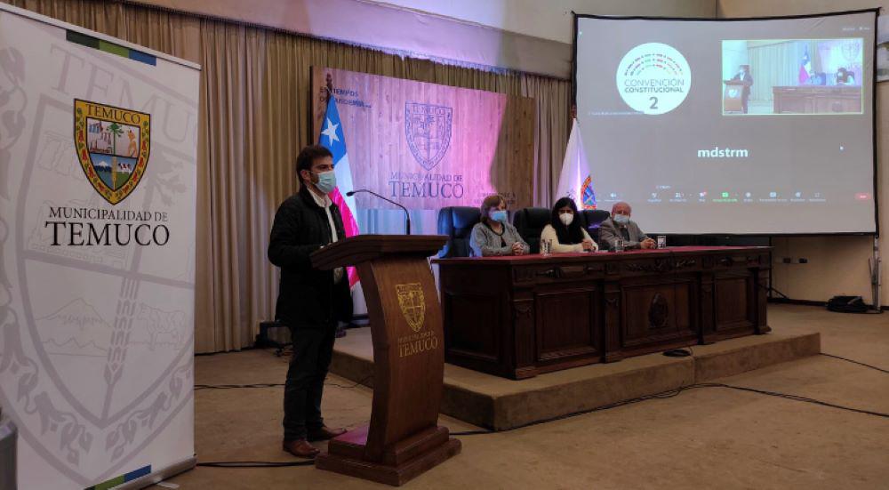 Constituyentes del distrito 23 realizan primera cuenta pública en Temuco 