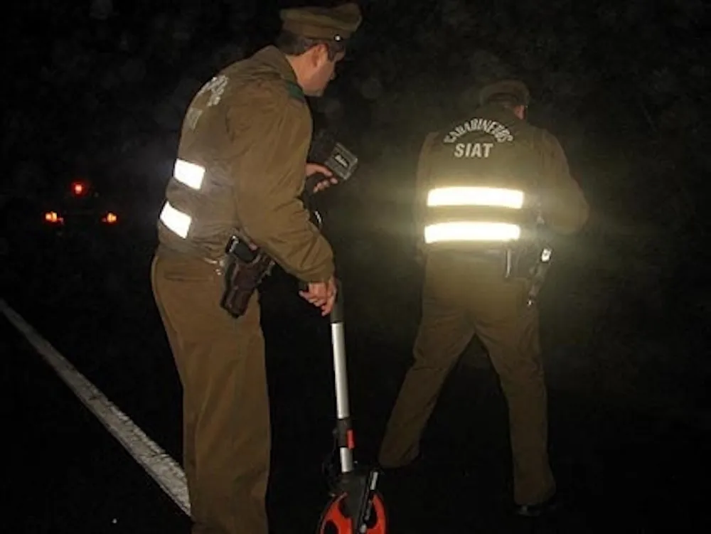 Fatal atropello ruta Villarrica - Freire