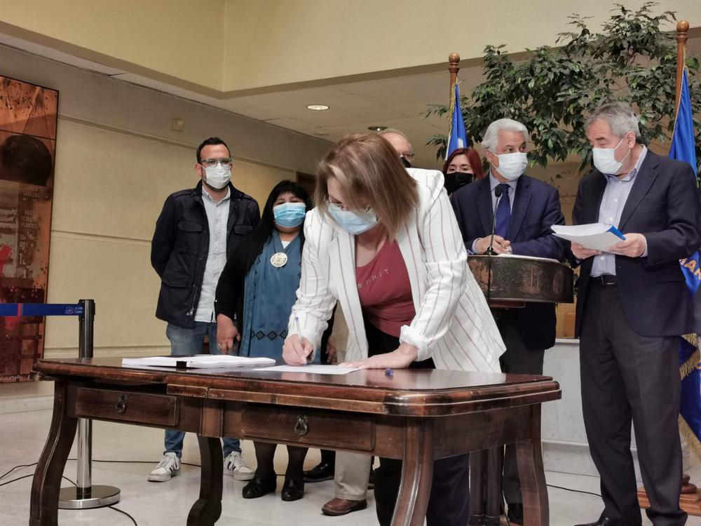 Andrea parra y AC contra Piñera 