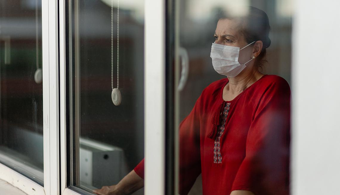 Aislamiento por coronavirus.