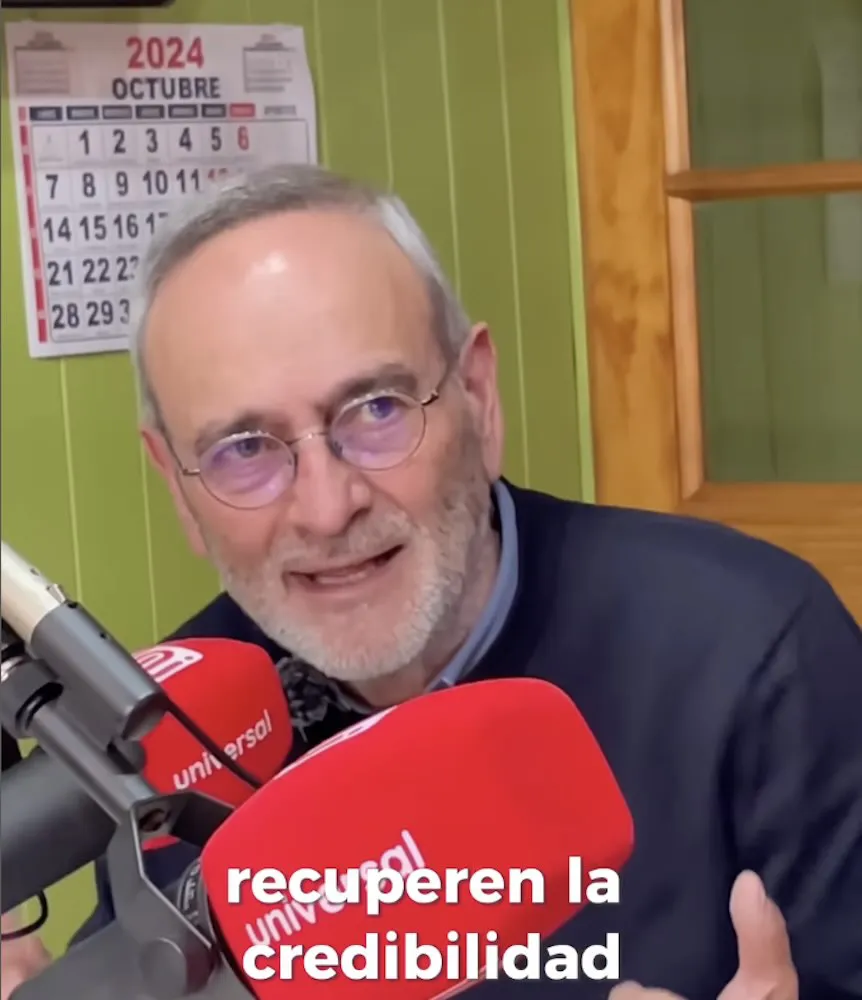 Rene Saffirio en radio Universal