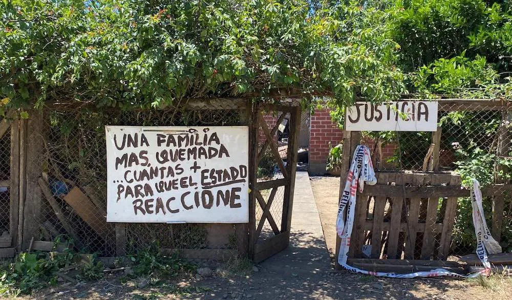 Matrimonio muere calcinado en Lolen