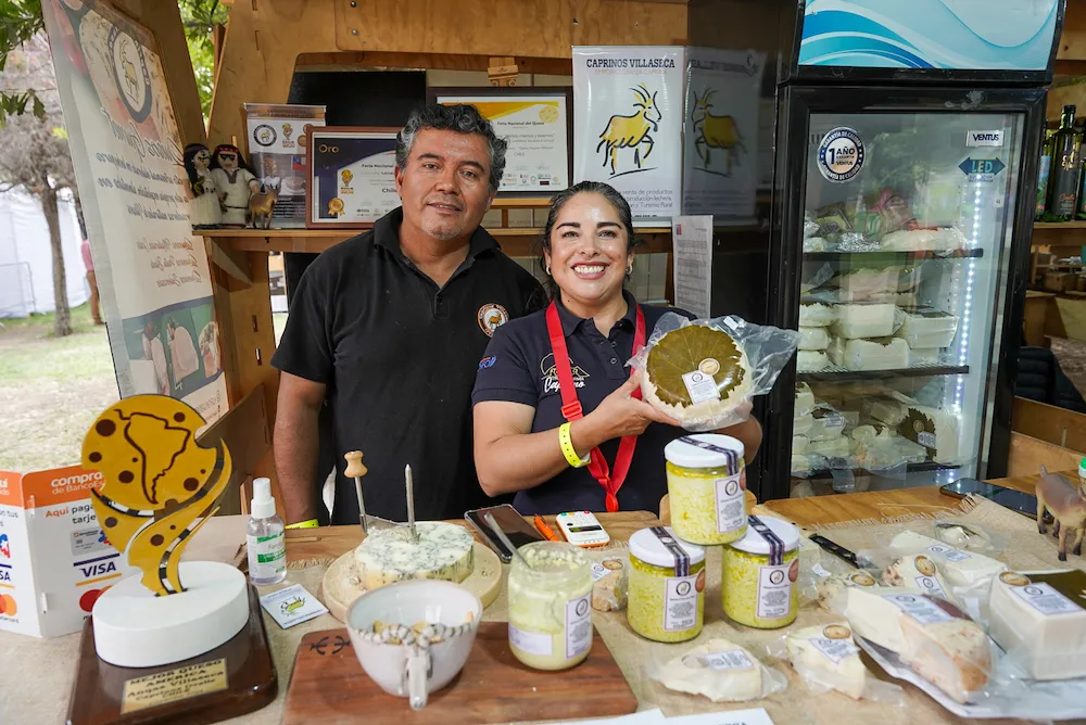 Quesos de cabra de Ovalle