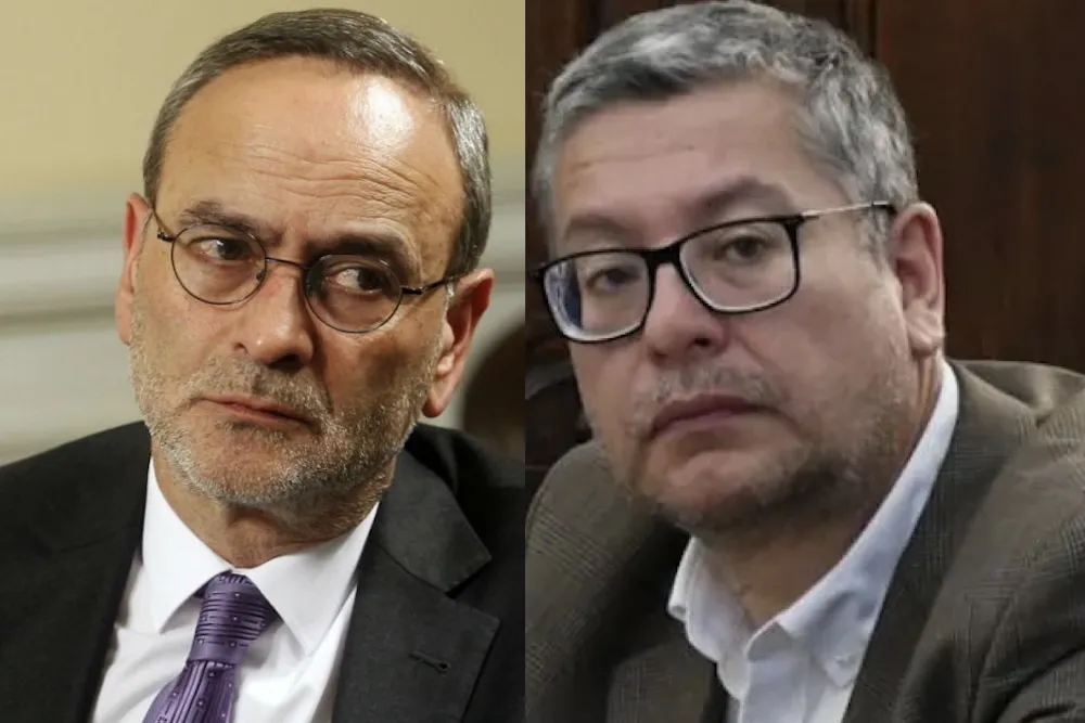 Rene Saffirio y Roberto Neira