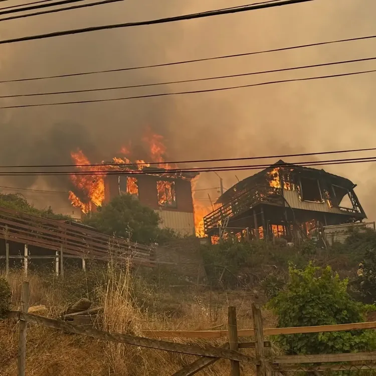 Incendios en Penco