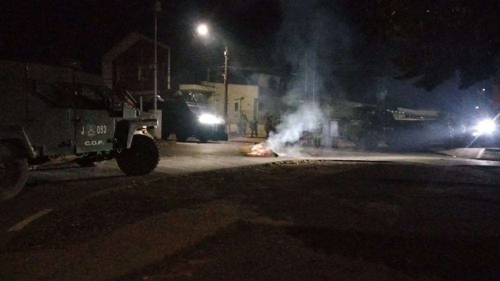 Desalojo Municipalidad de Ercilla