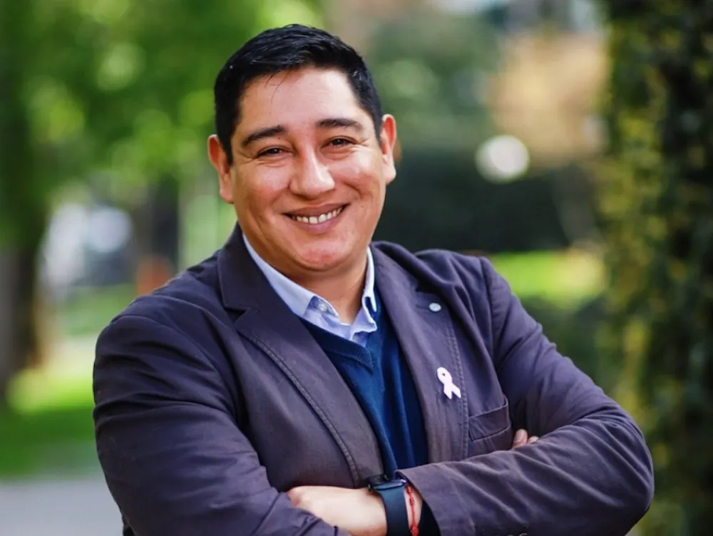 Víctor Flores, presidente de Fundación Oncológica La Vozde los Pacientes Chile