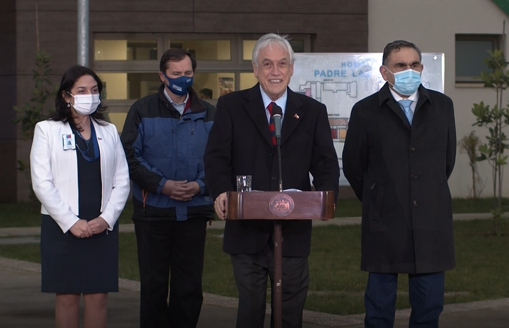 Presidente Piñera inauguró nuevo Complejo Asistencial Padre Las Casas
